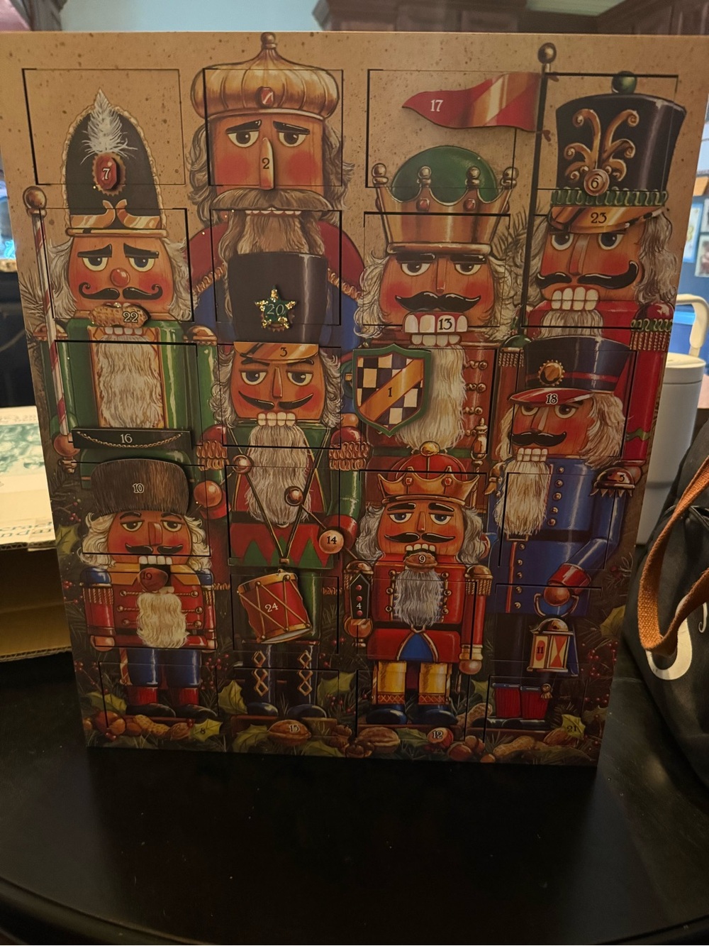 Festive Nutcracker Advent Calendar - Multicolor